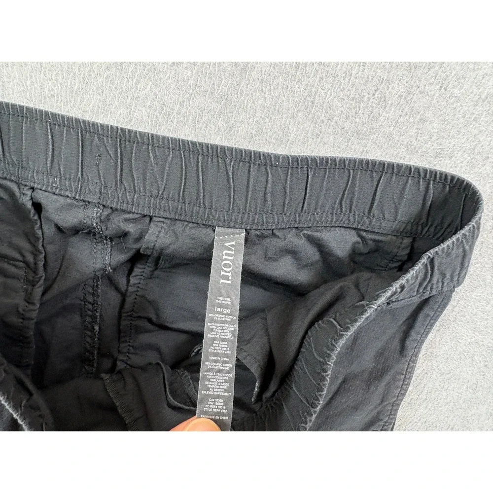 Vuori Ripstop Climbing Hiking Organic Cotton Pants (Men's‎ Large) Gray